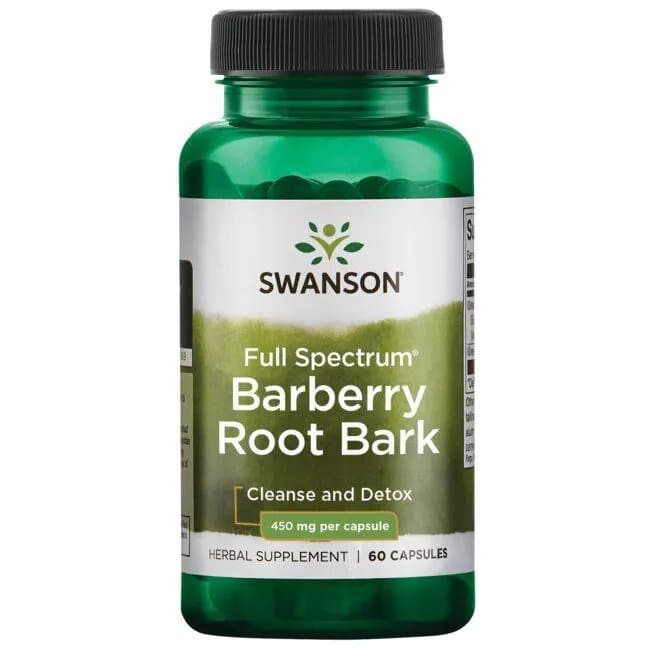 Swanson - Full Spectrum Barberry Root Bark - 60 Caps – Swanson förpackning