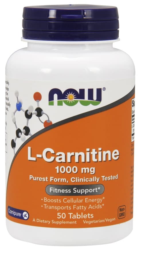 NOW Foods - L-Carnitine – NOW Foods packaging