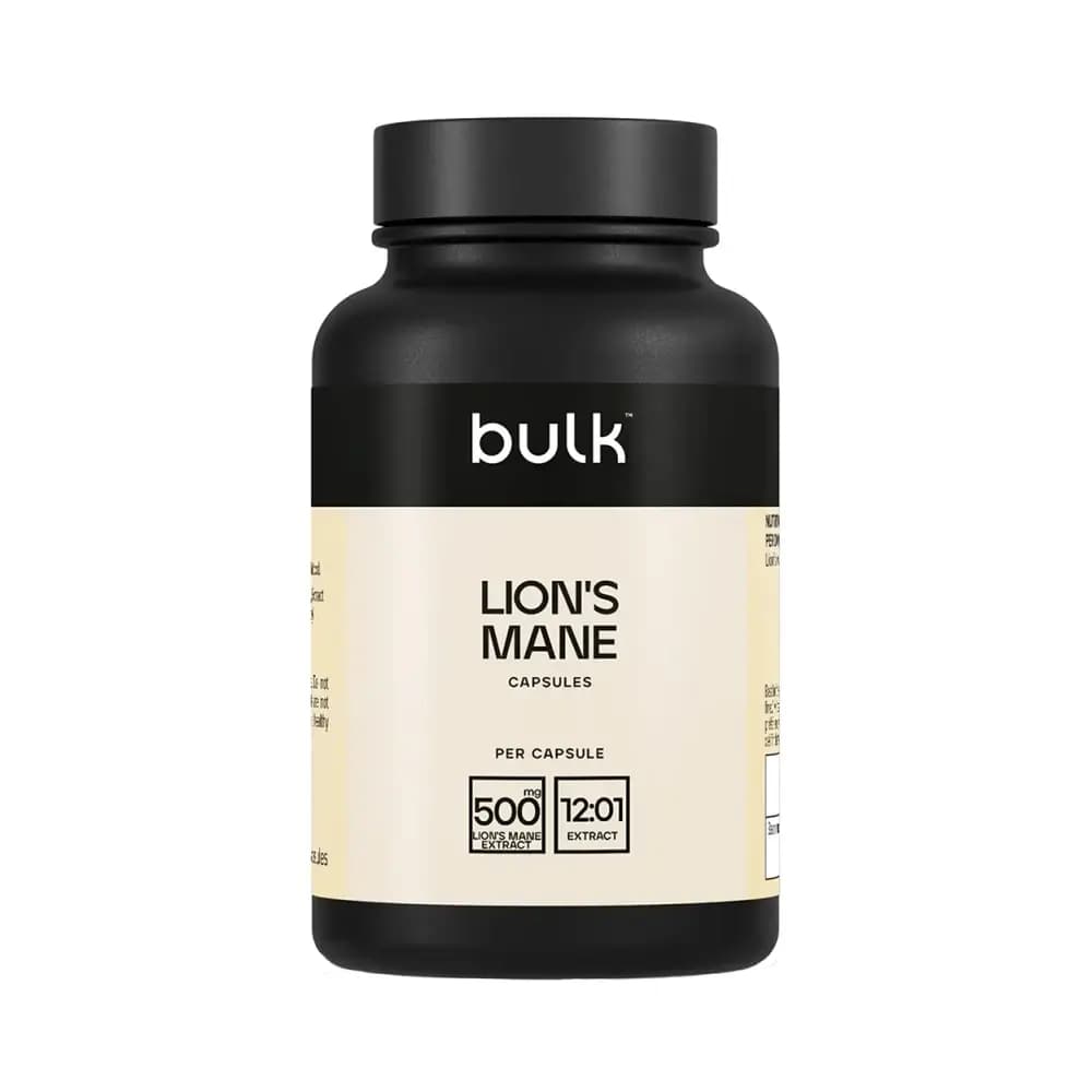 Bulk Lion'S Mane Caps 12:1 – Extracto de melena de león sin aroma – Bulk empaque