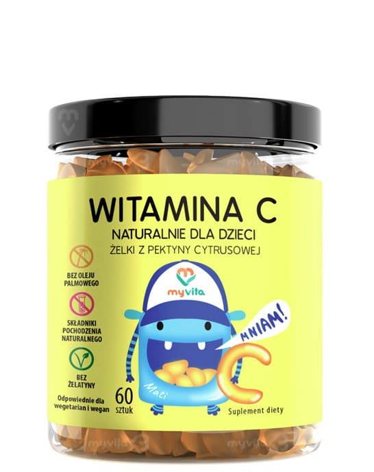 MyVita - Vitamin C Gummies For Kids 60 Stück – MyVita packaging