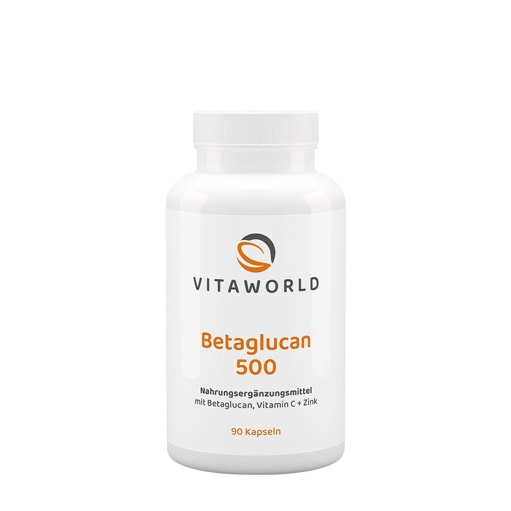Vitaworld Betaglucan 500 - 90 capsules – Vitaworld emballage