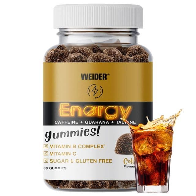 Weider - Energy Gummies, Cola - 80 Gummies