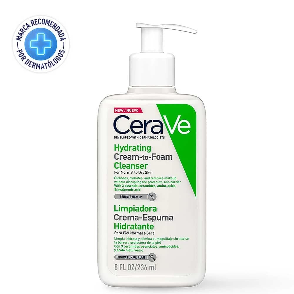 Serica - Cleansing Cream-Foam Normal to Dry Skin 236ml – CeraVe packaging