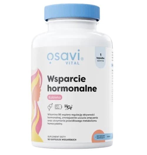 Osavi - Wsparcie Hormonalne (Hormonal Support) - 90 Caps – Osavi förpackning