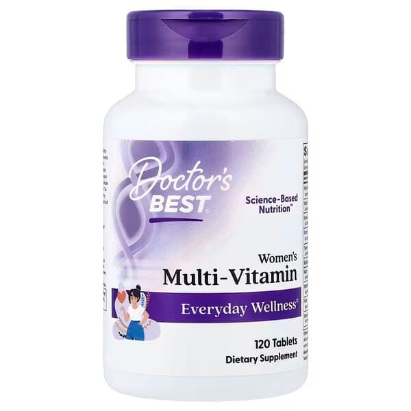 Doctor's Best Women'S Multi-Vitamin 120 Tabletter
