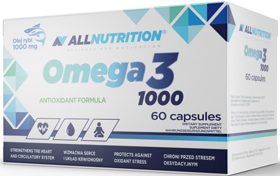 Allnutrition - Omega 3 - 1000mg - 60 capsules – Allnutrition packaging