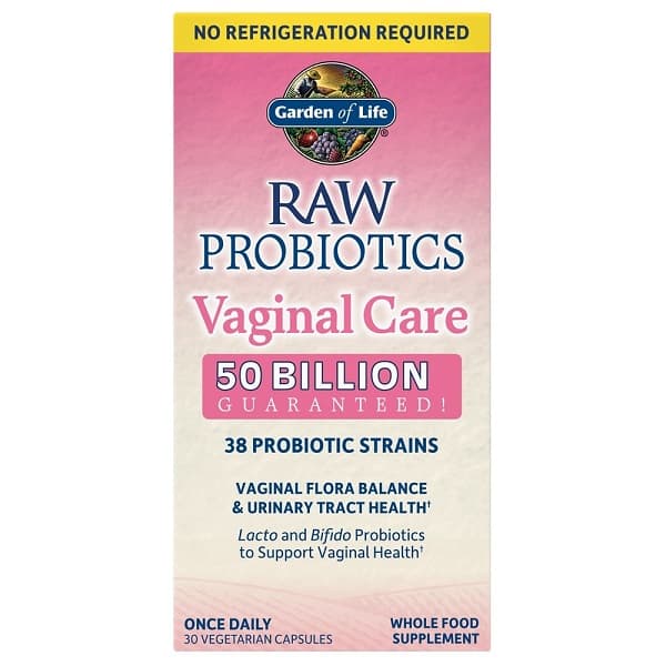 Garden Of Life - Raw Probiotics Vaginal Care - 30 Vcaps