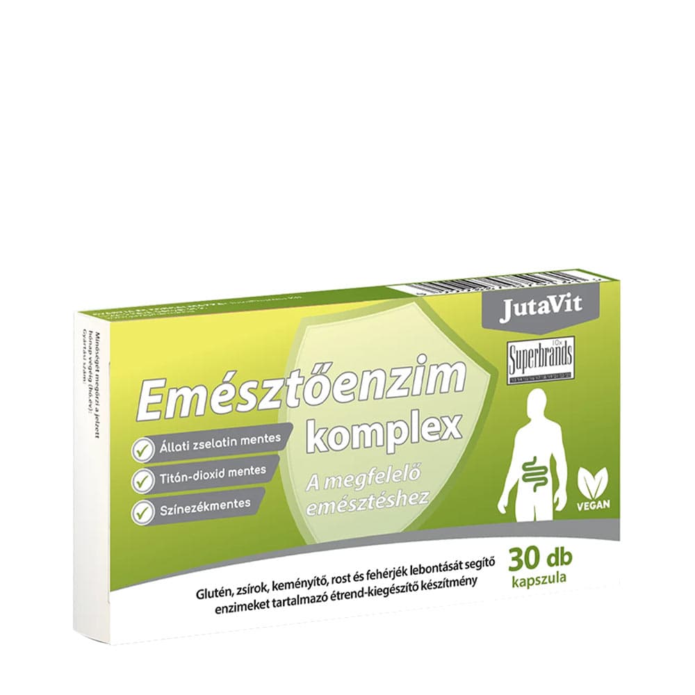 Jutavit - Digestive Enzyme Complex - 30 Capsules – Jutavit packaging