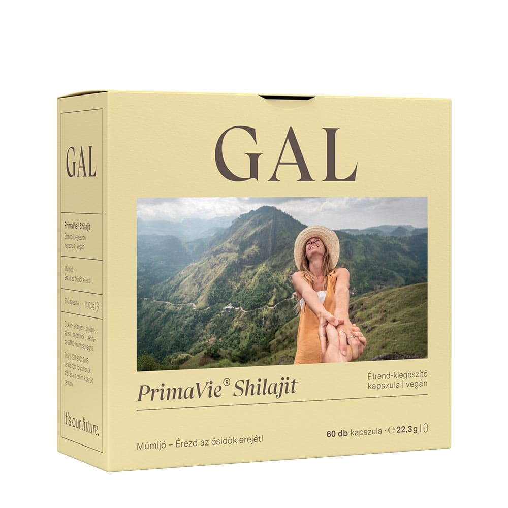 GAL Shilajit 60 kapslar – GAL förpackning