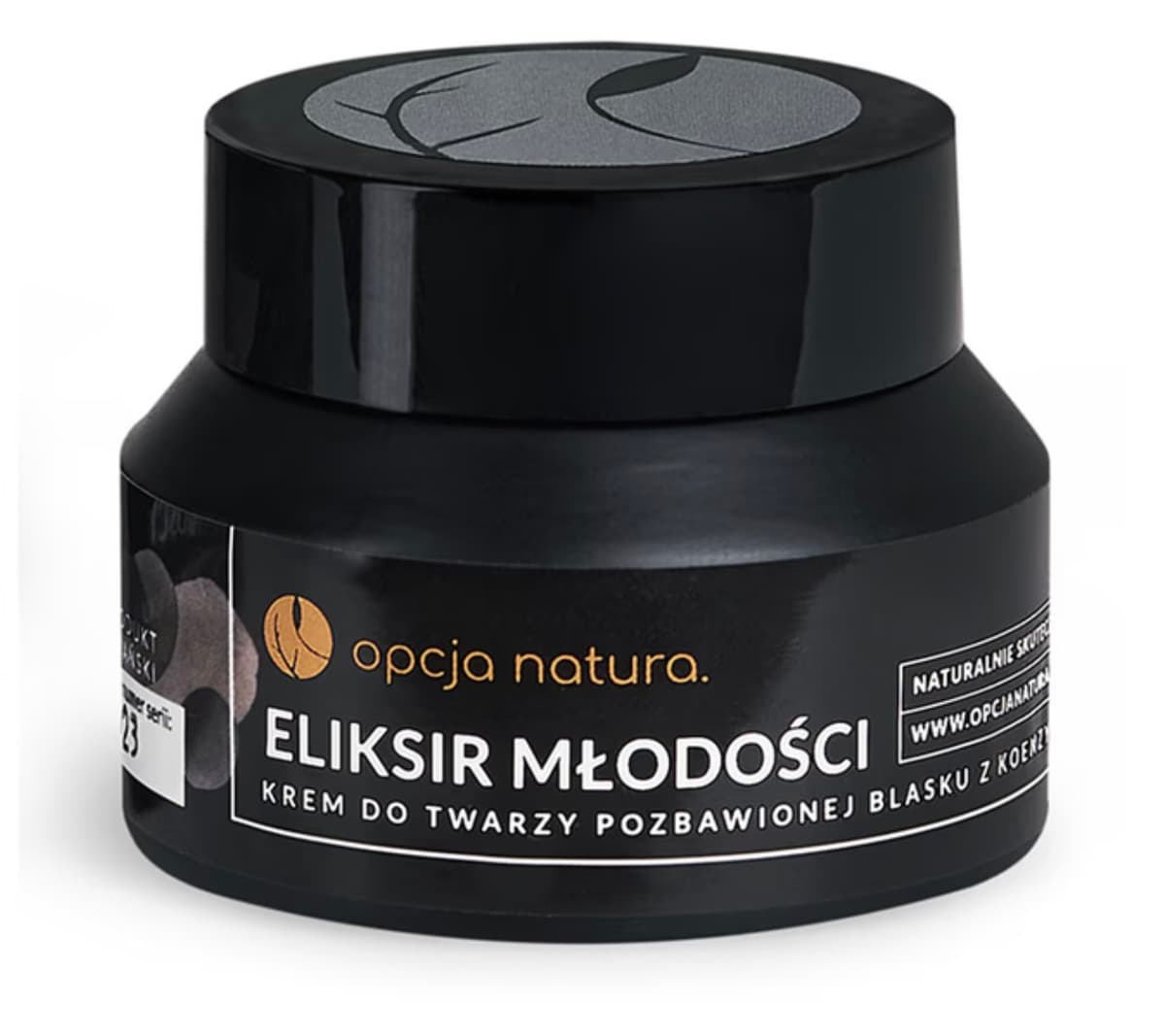 Opcja Natura - Elixir Of Youth Face Cream With Coenzyme Q10 - 50ml – Opcja Natura opakowanie