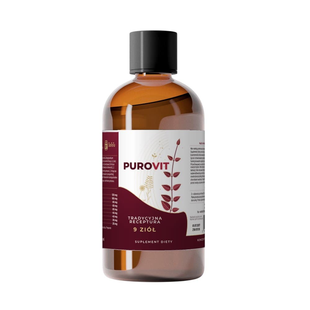 Purovit - orale vloeistof 100 ml EKOTOTU – Ekototu verpakking