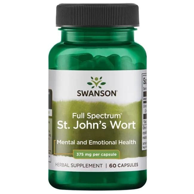 Swanson - St. John'S Wort - 375mg – Swanson förpackning