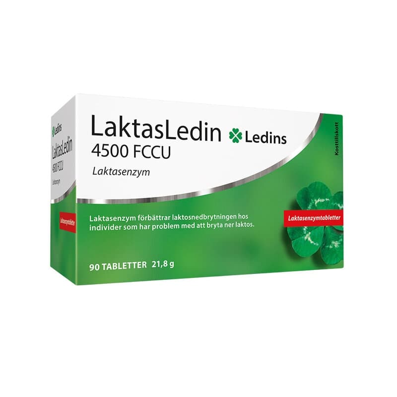 LaktasLedin 90 comprimidos | Ledins – Ledins embalagem