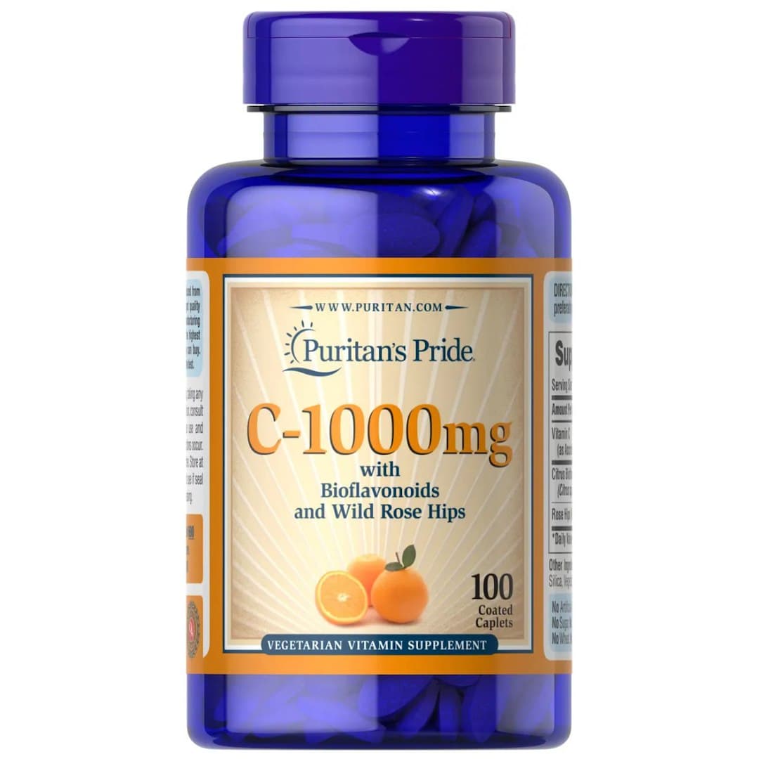 Puritan's Pride - Vitamine C met Bioflavonoïden en Wilde Rozenbottel – Puritan's Pride verpakking