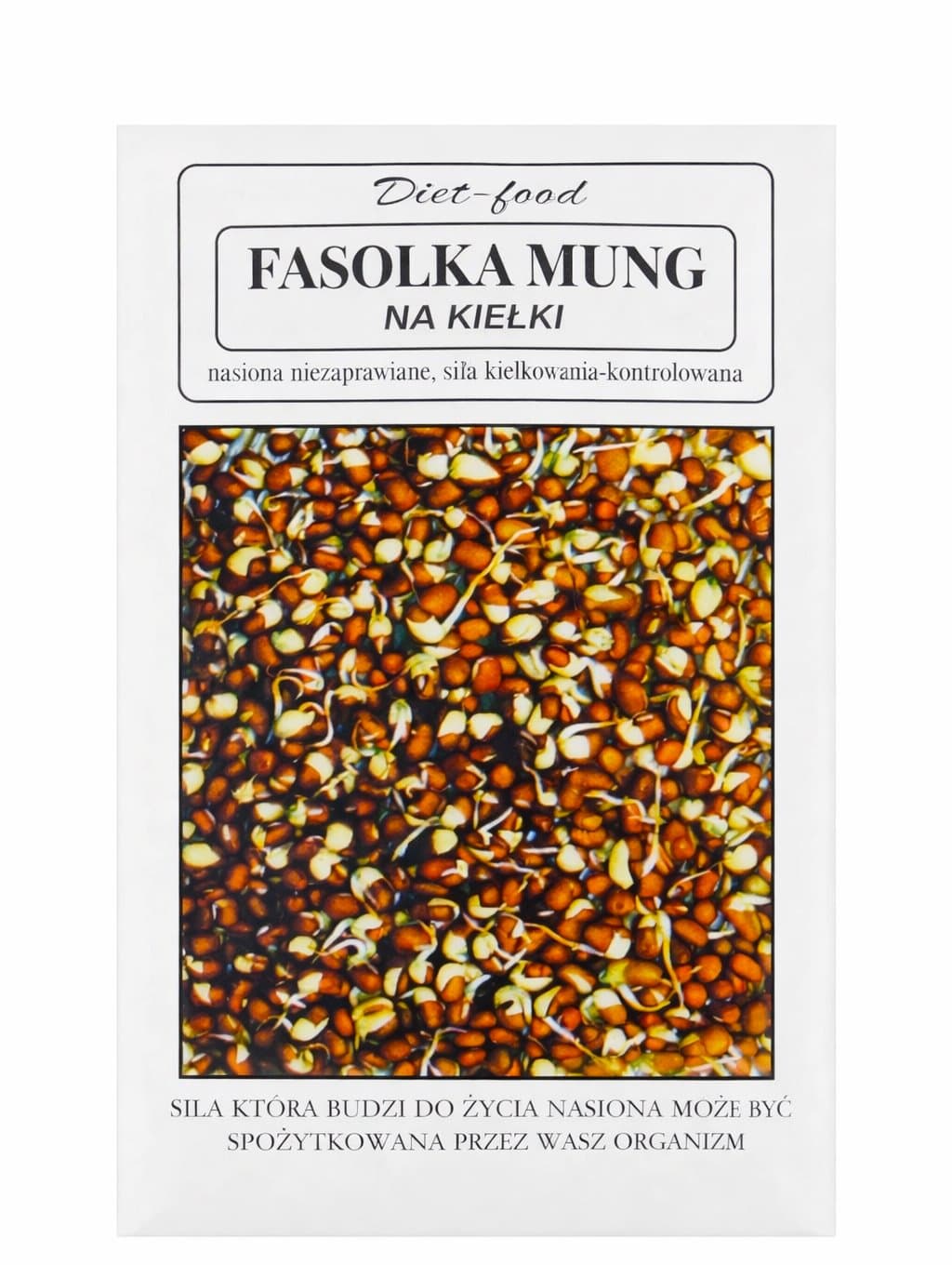 Diet-Food - Mung Bean Sprouts 160g – Diet-Food Verpackung