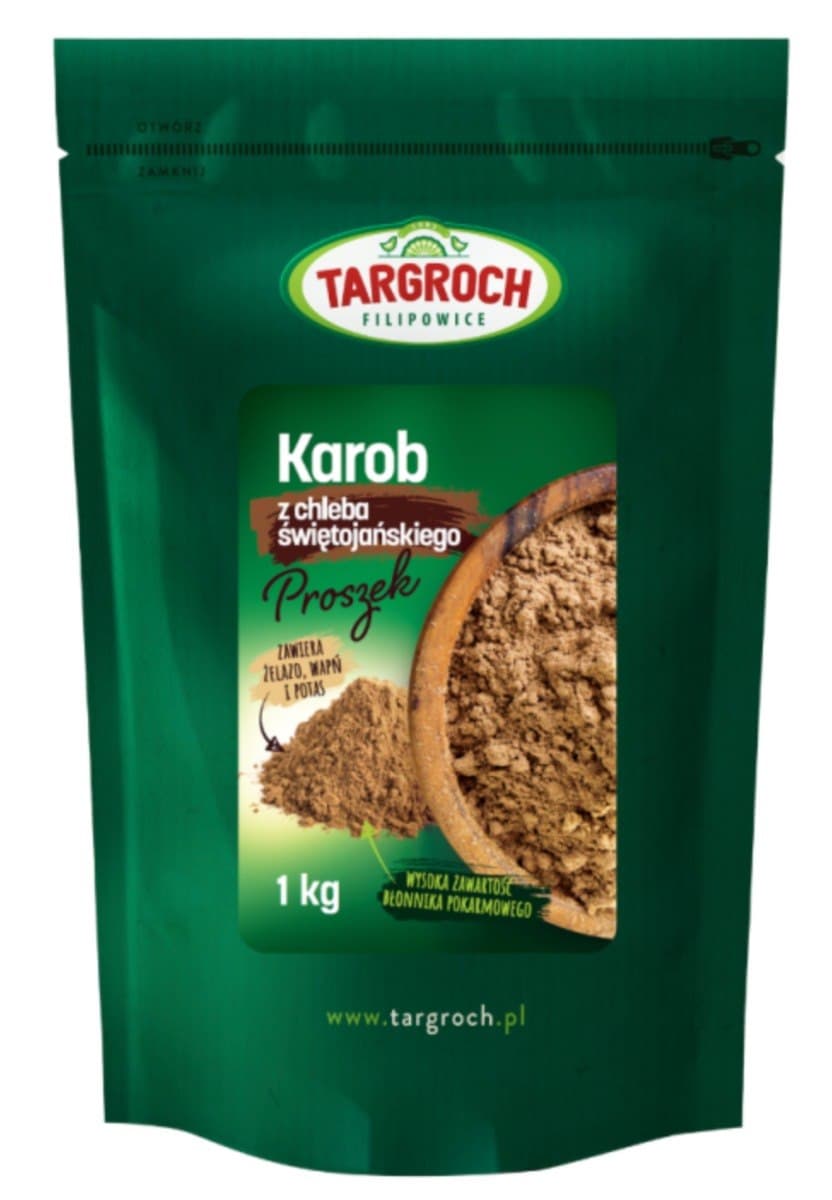 Targroch Karob proszek 1 kg – Targroch förpackning