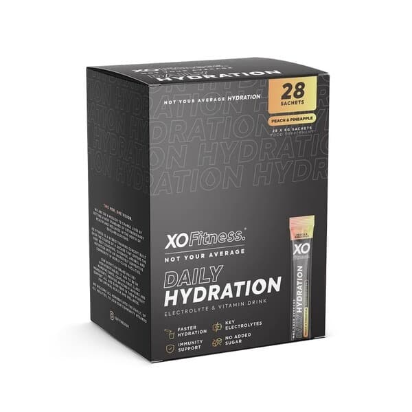 XO Fitness - Daily Hydration – XO Fitness förpackning