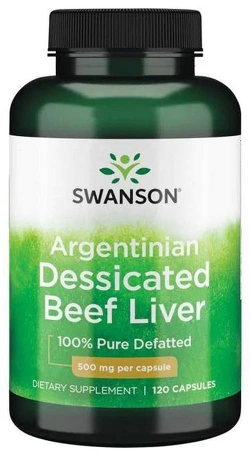 Swanson - Argentinian Desiccated Beef Liver - 120 Caps