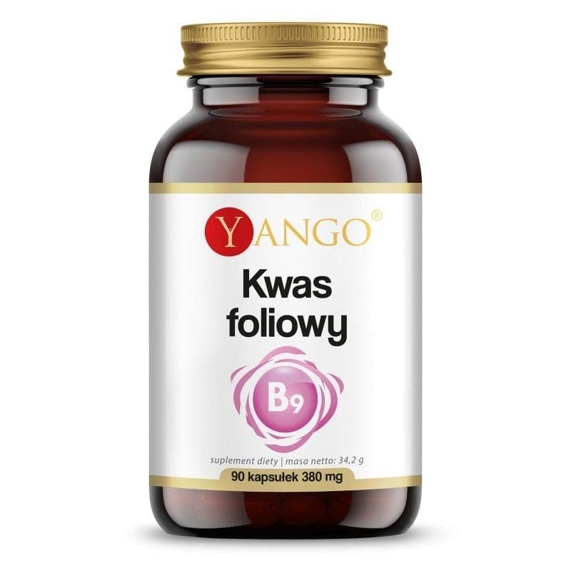 Yango Folsyra (Vitamin B9) - 90 kapslar
