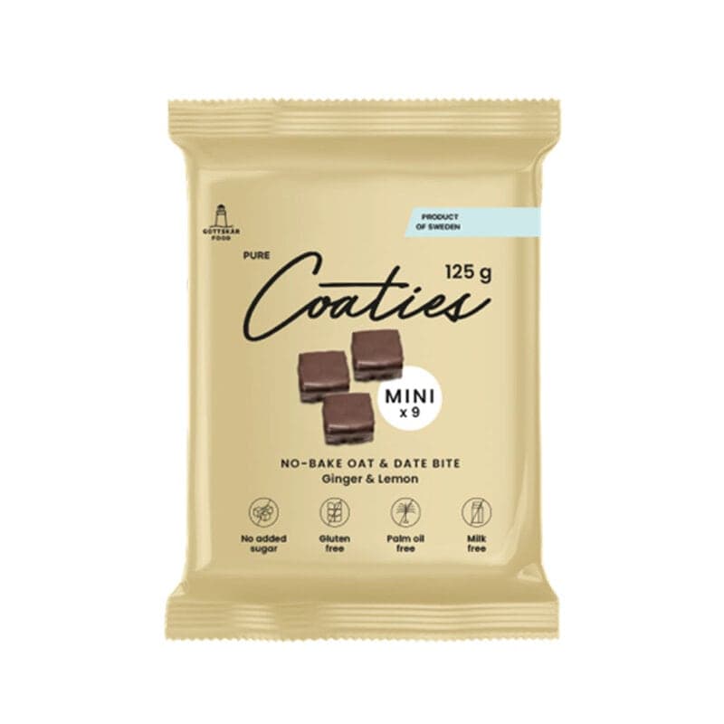 Coaties Mini Ginger&Lemon 125g
