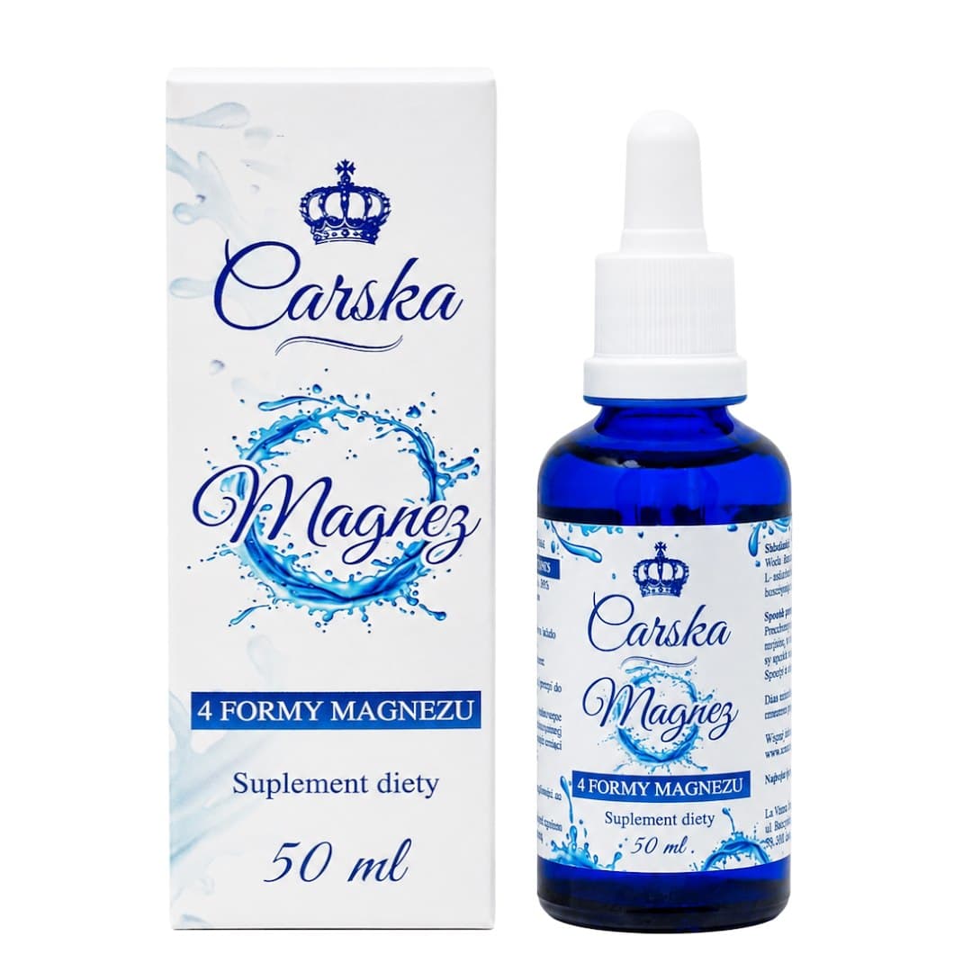 Carska - Magnesium 4-Form 120 kapslar – Carska empaque