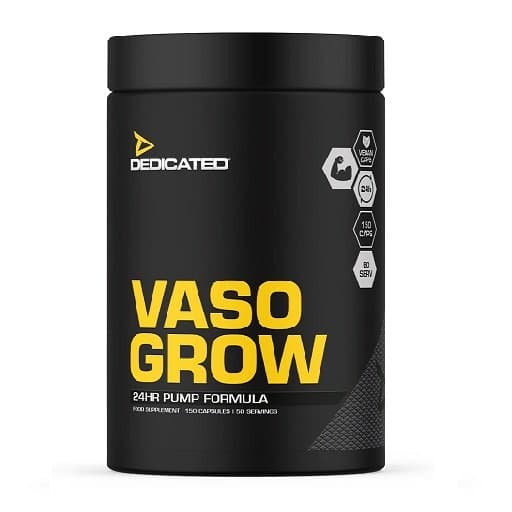 Dedicated - Vaso-Grow - 125 Kapseln, 150 Kapseln – Dedicated Verpackung