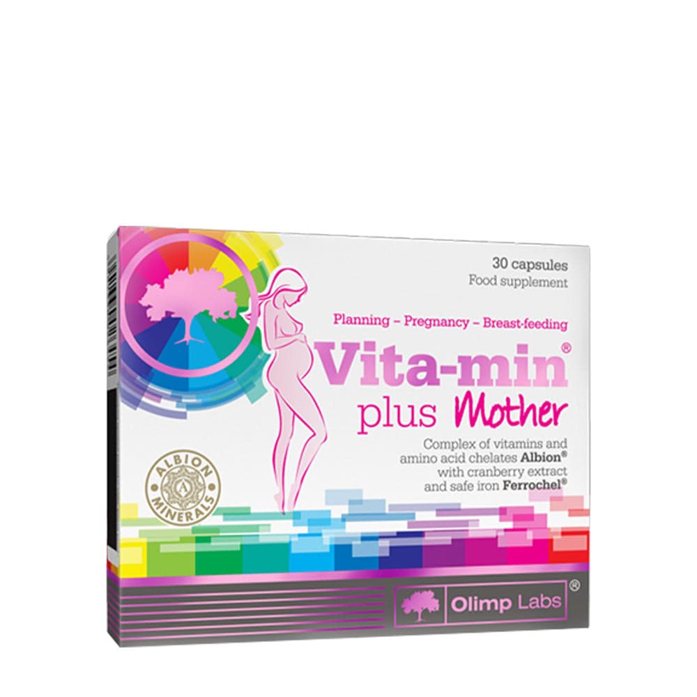 Olimp Labs - Vita-Min Plus Mother - 30 cápsulas – Olimp Labs packaging