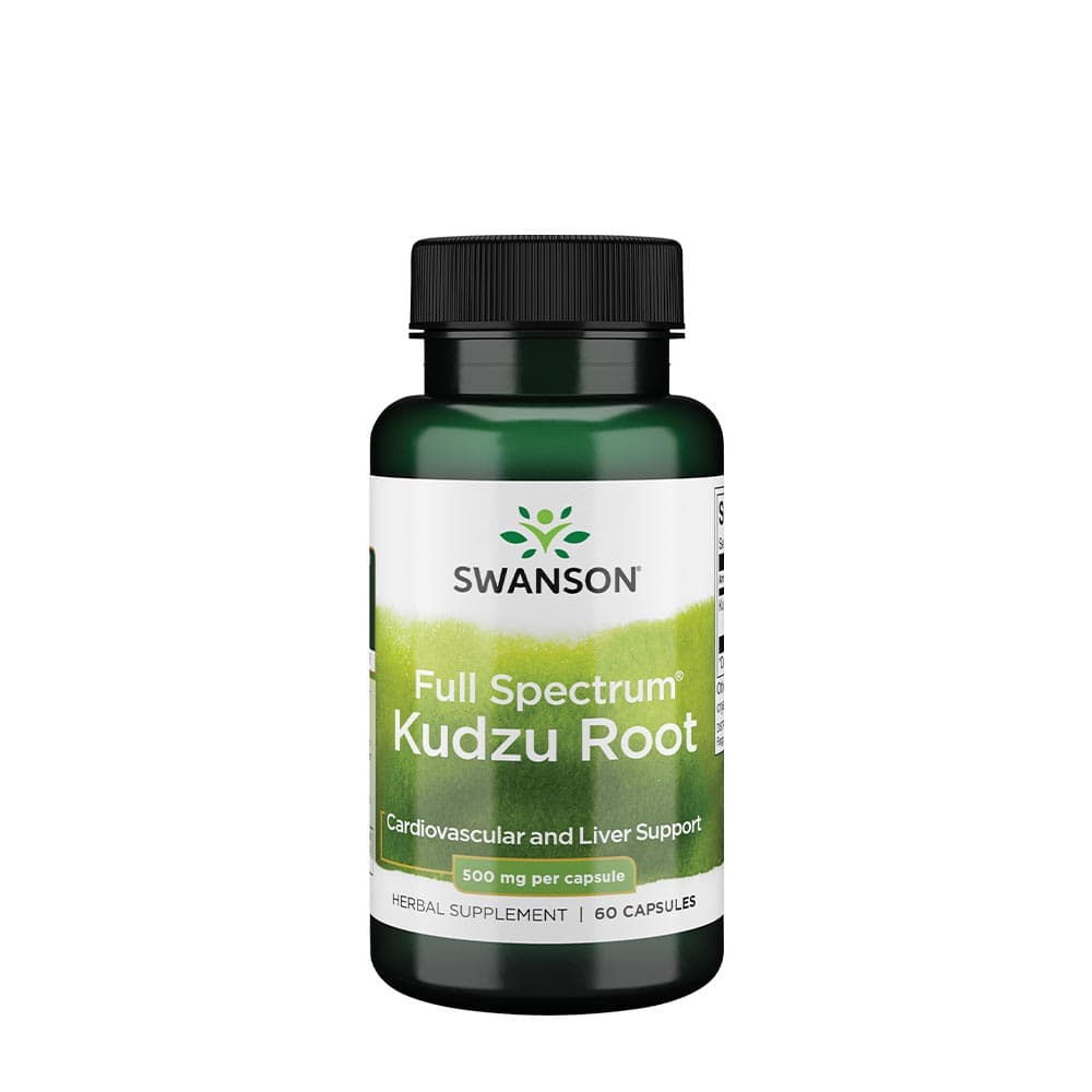 Swanson - Full Spectrum Kudzu Root 500 mg kapsułki – Swanson packaging
