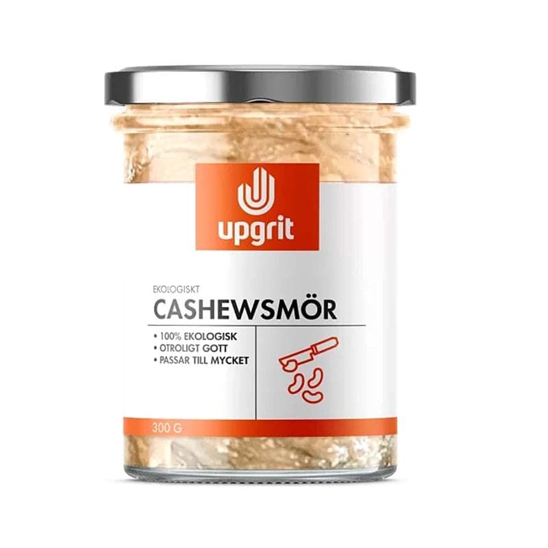 Cashewsmör 300g – Upgrit verpakking