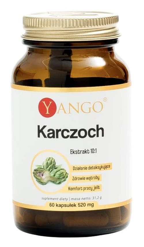 Yango Artichoke Extract 10:1 - 60 kapslar