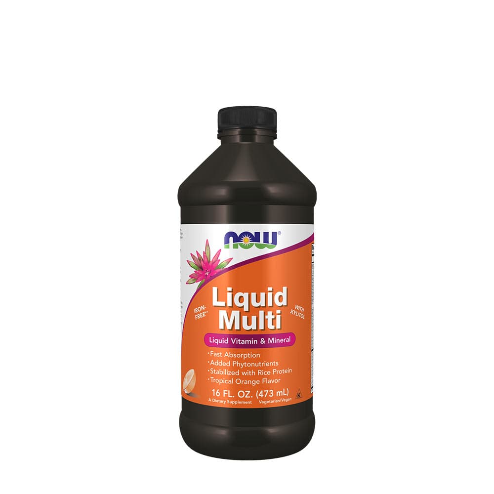NOW Foods - Liquid Multivitamin 473ml – NOW Foods confezione
