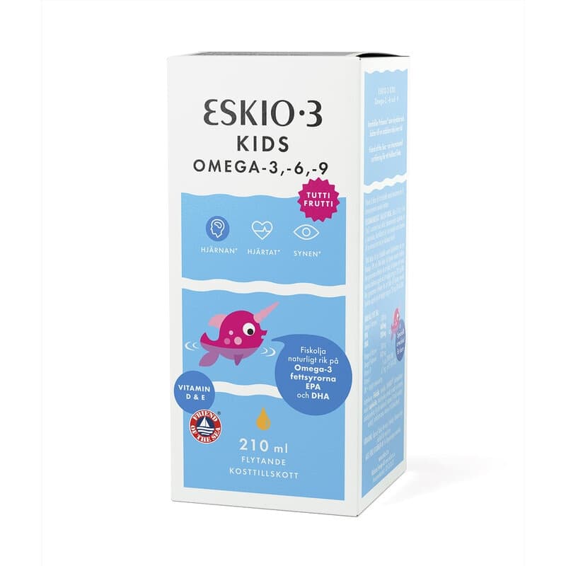 Eskio-3 Kids Tuttifrutti 210ml – Eskio-3 embalagem