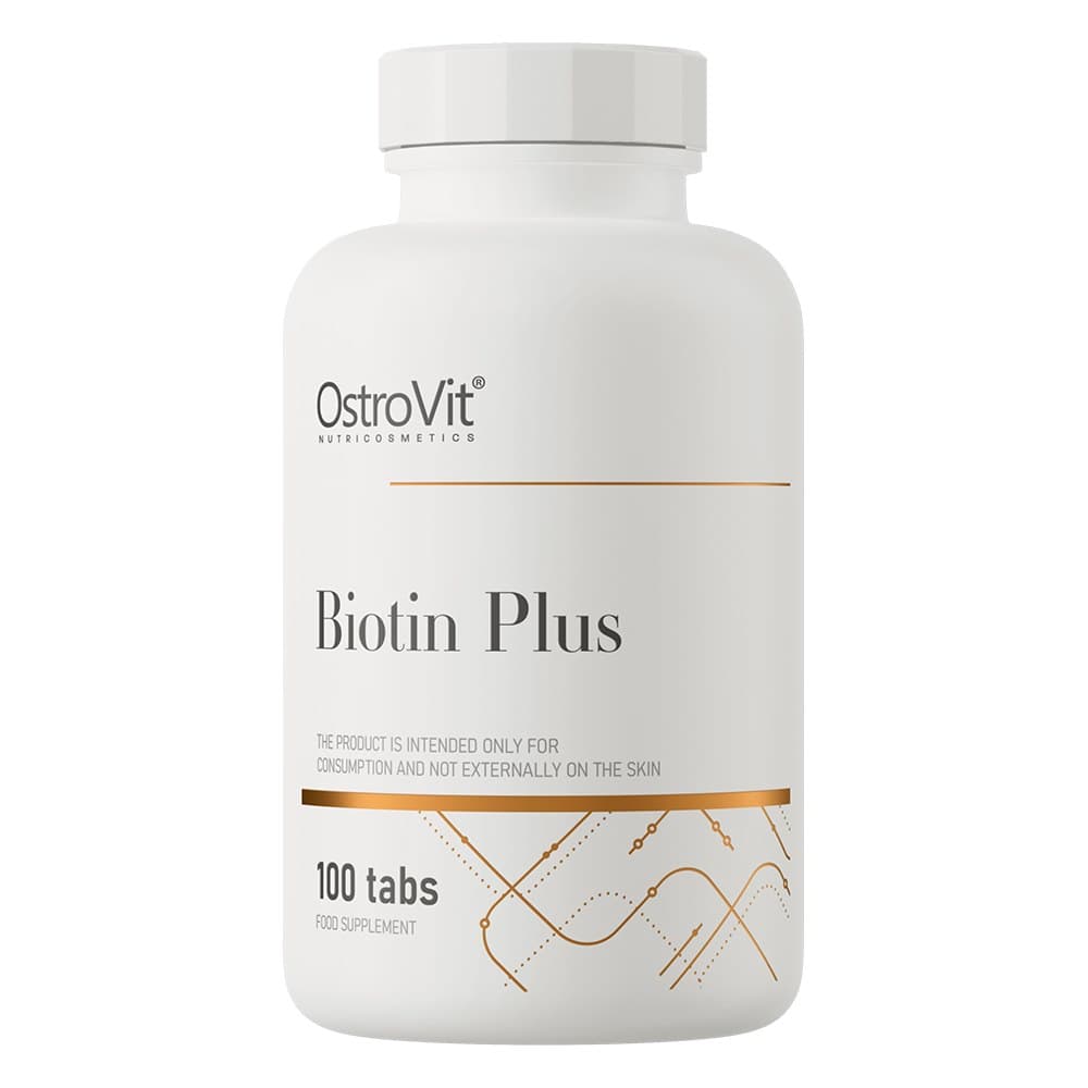 OstroVit - Biotin Plus 5000 mcg, kapslar – OstroVit förpackning