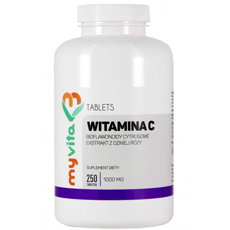 MyVita - Vitamina C 1000mg con Rosa & Bioflavonoidi – MyVita packaging