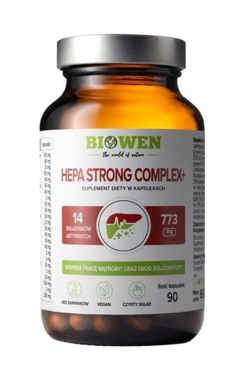 Biowen - Hepa Strong Complex+ - 90 capsules