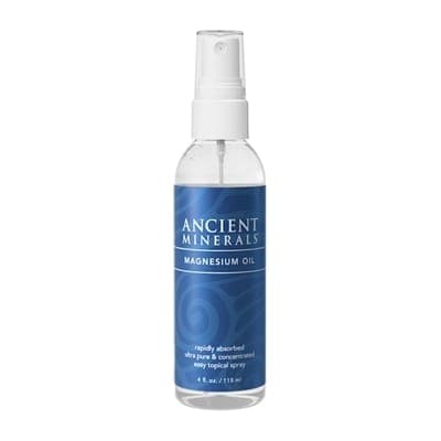 Magnesiumolie Spray 118ml – Ancient Minerals verpakking