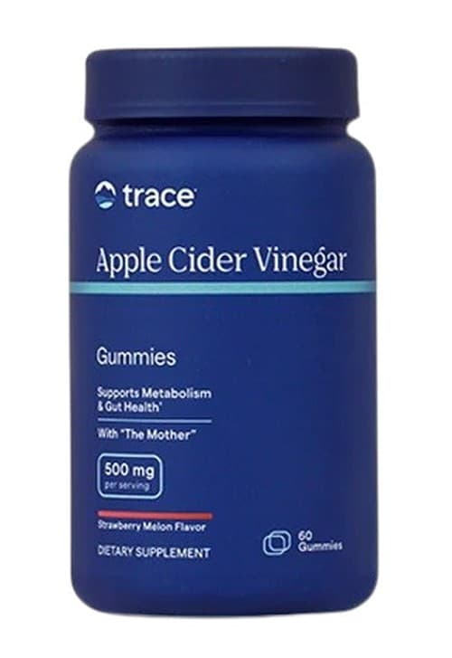 Trace Minerals Apple Cider Vinegar Gummies 500mg - 60 kauwgomtabletten – Trace Minerals verpakking