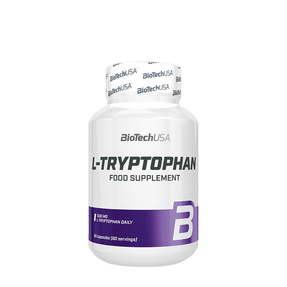 Biotechusa L-Tryptophan 500 mg – 60 Kapseln