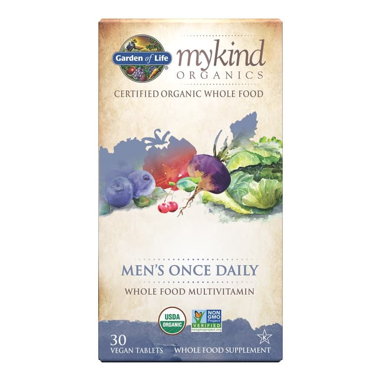 Garden Of Life - Mykind Men's Once Daily – Garden Of Life packaging