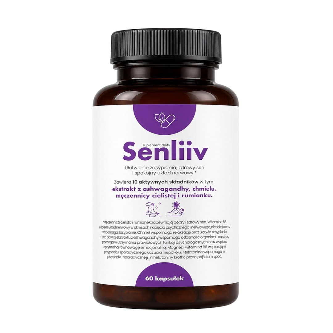 Senliiv - Sleep Support - 60 kapsułek