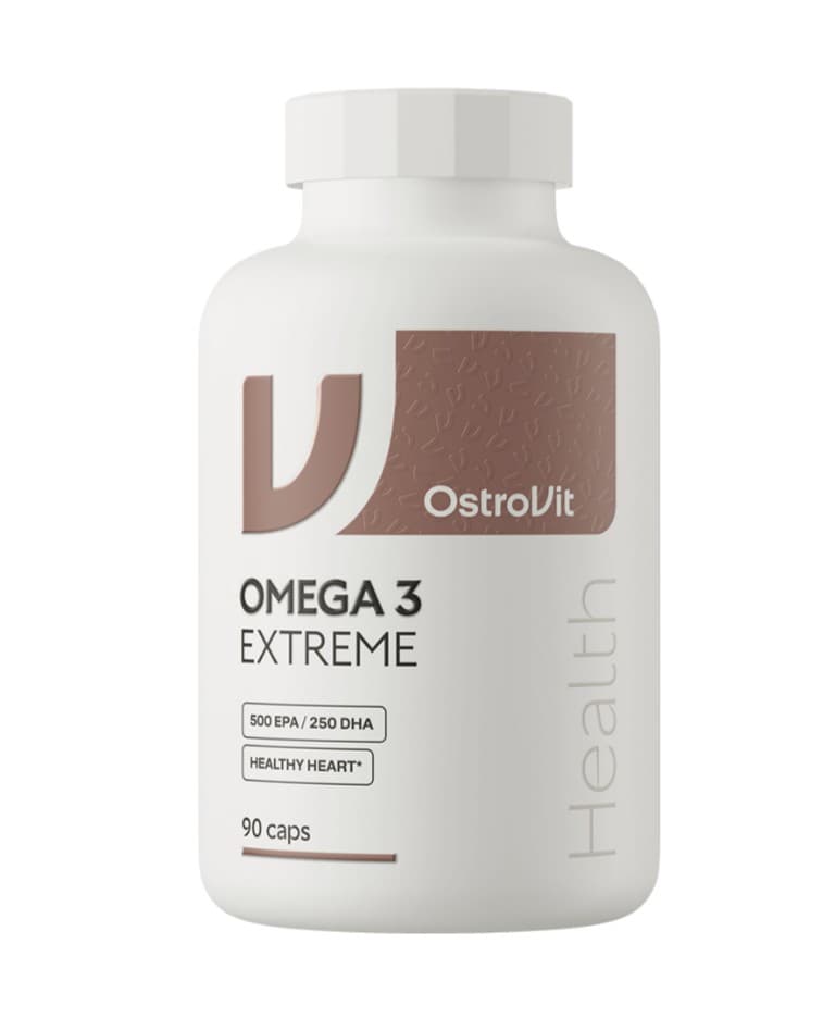 Omega 3 Extreme 1000 mg 90 kapslar | OstroVit – OstroVit förpackning