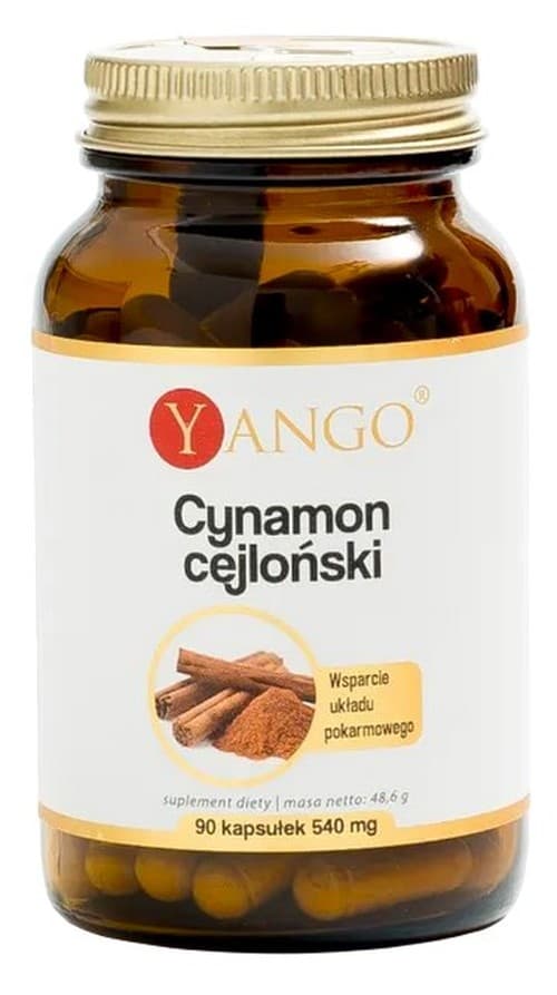 Yango Ceylon Kanel 450mg - 30 kapslar – Yango packaging