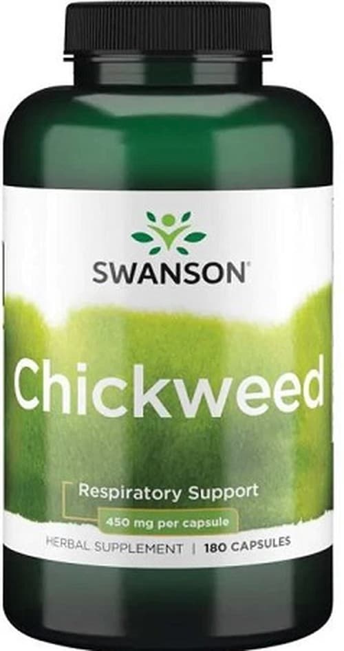 Swanson Chickweed 450 mg - 180 Capsules