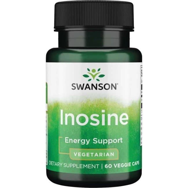 Swanson Inosine 500mg - 60 vegetarische Kapseln – Swanson packaging