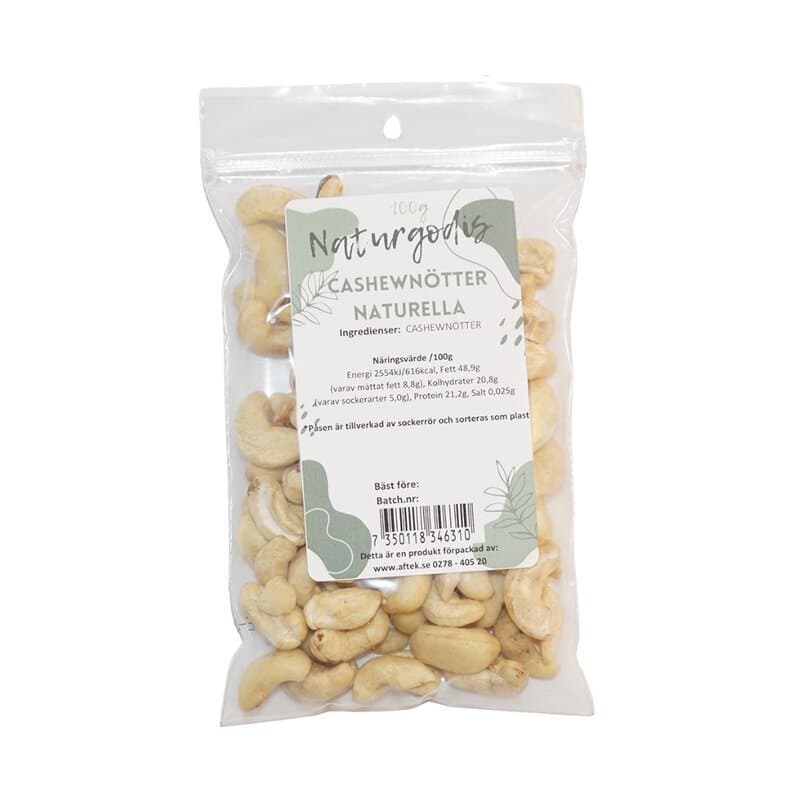 Cashew Naturella 100g – Naturgodhа packaging