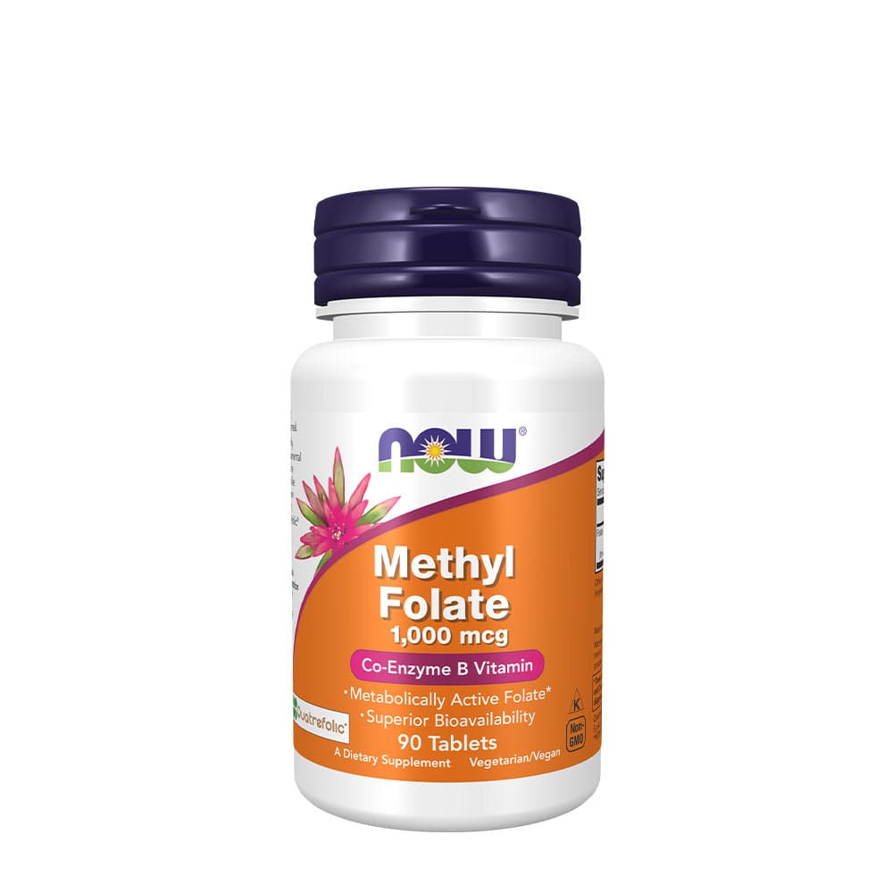 NOW Foods - Methyl Folate – NOW Foods packaging