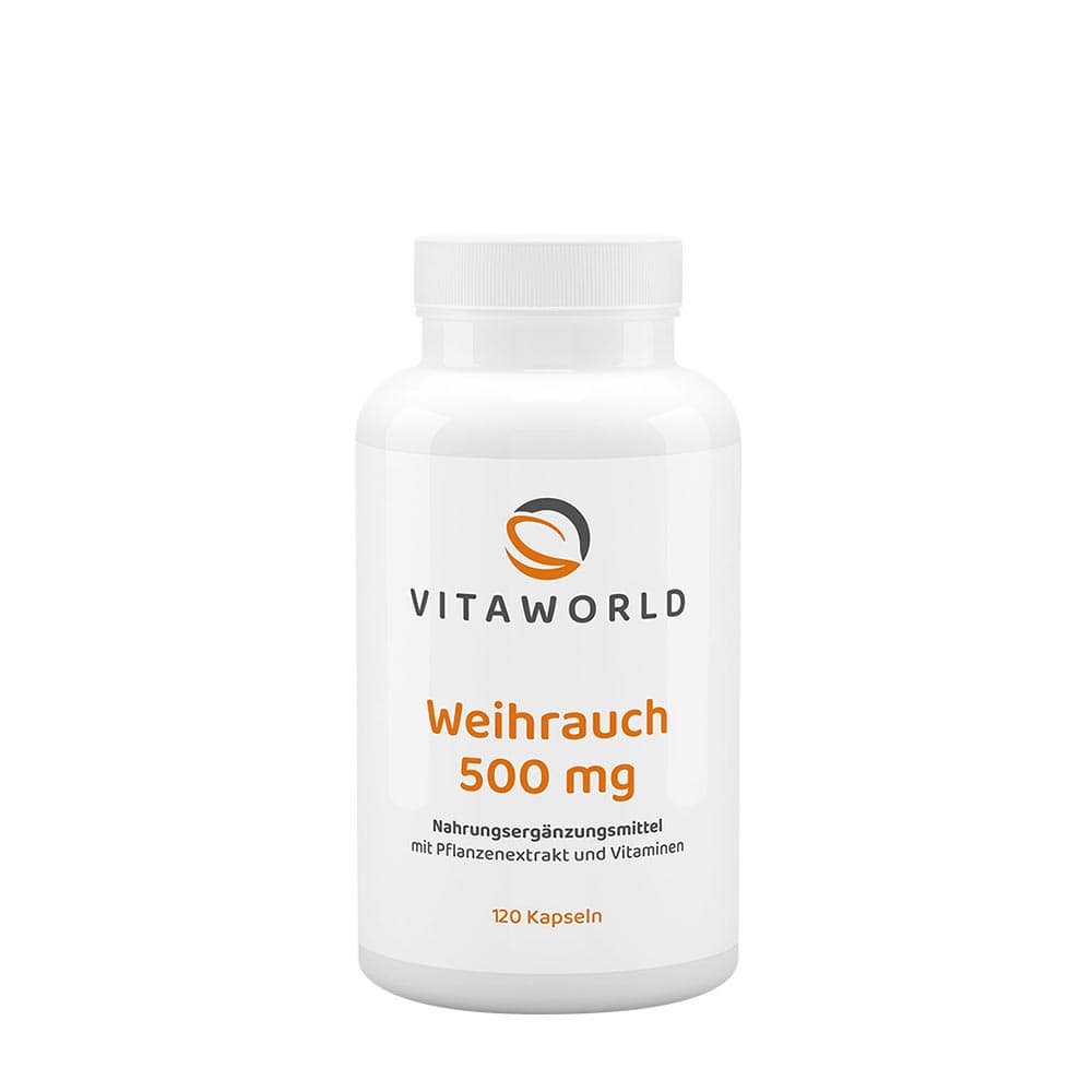 Vitaworld Incenso 350 mg - 120 cápsulas – Vitaworld packaging