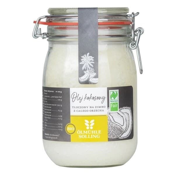 Ölmühle Solling - Organic Coconut Oil - 1000ml – Ölmühle Solling packaging