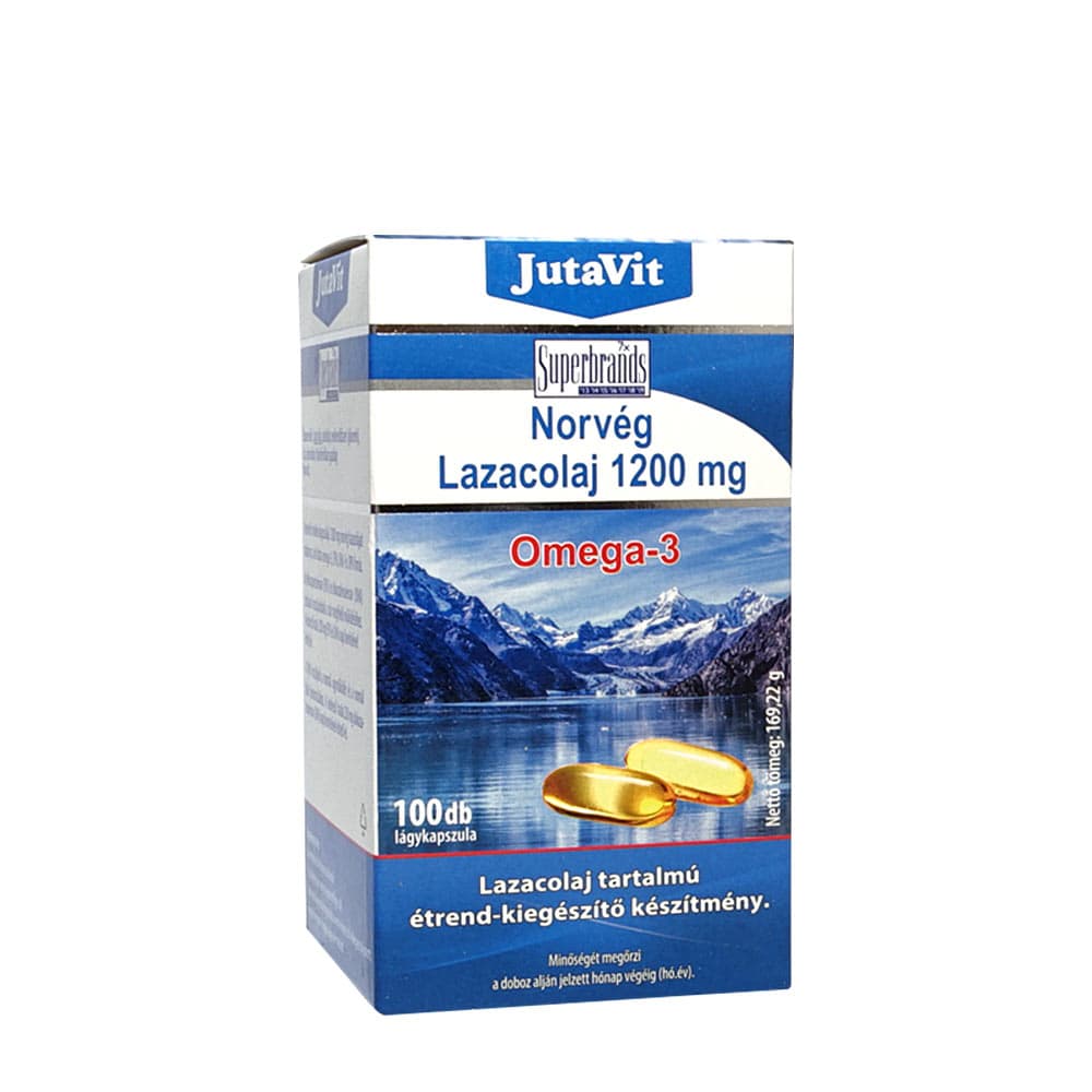 Jutavit - Omega-3 Fish Oil – Jutavit förpackning