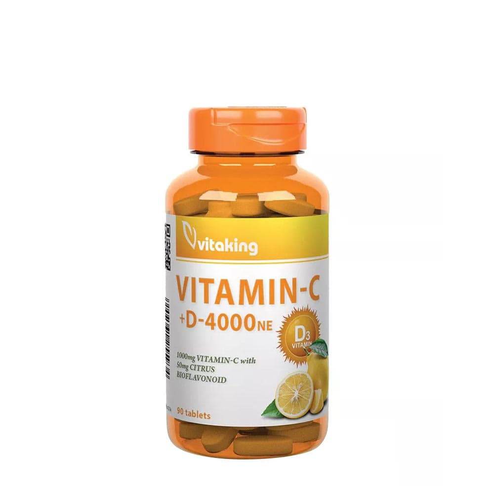 Vitaking Witamina C + D-4000NE – Vitaking packaging